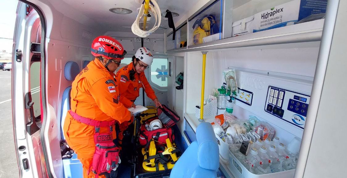 Em 90 dias veículos de resgate do Corpo de Bombeiros atenderam 580