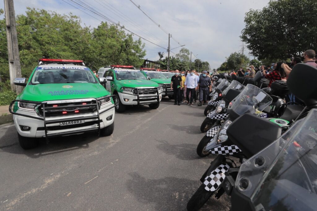 Governador Wilson Lima entrega equipamentos às forças de segurança