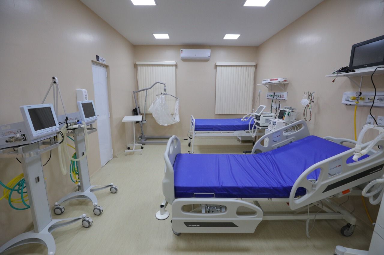 Leitos de UTI têm baixo número de internações por Covid em Parintins