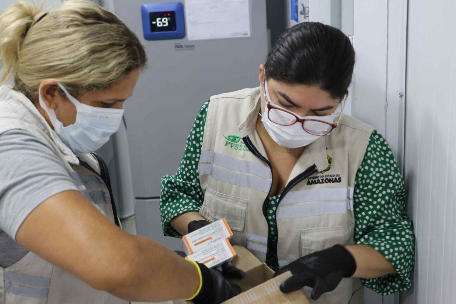 Amazonas recebe mais 68.600 doses de vacina contra Covid-19 nesta quinta (10)