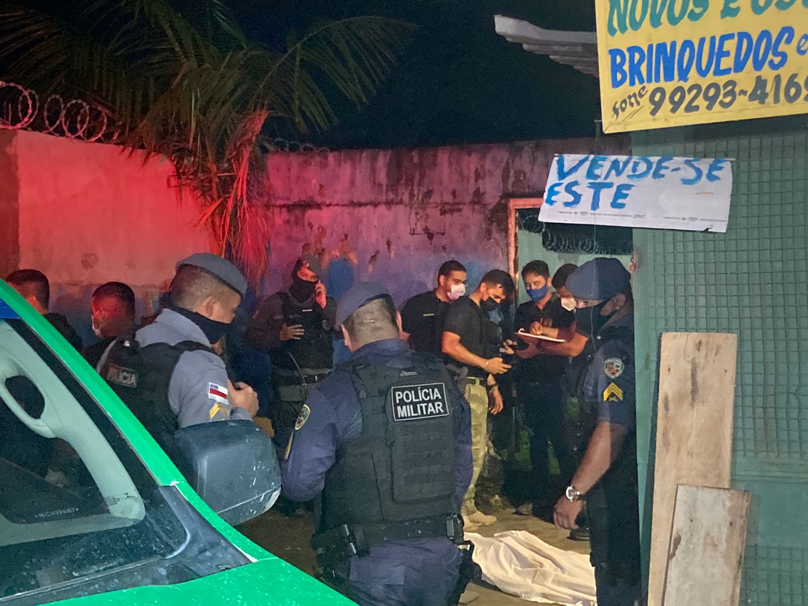 Adolescente é executado a tiros em quadra no Monte Sião