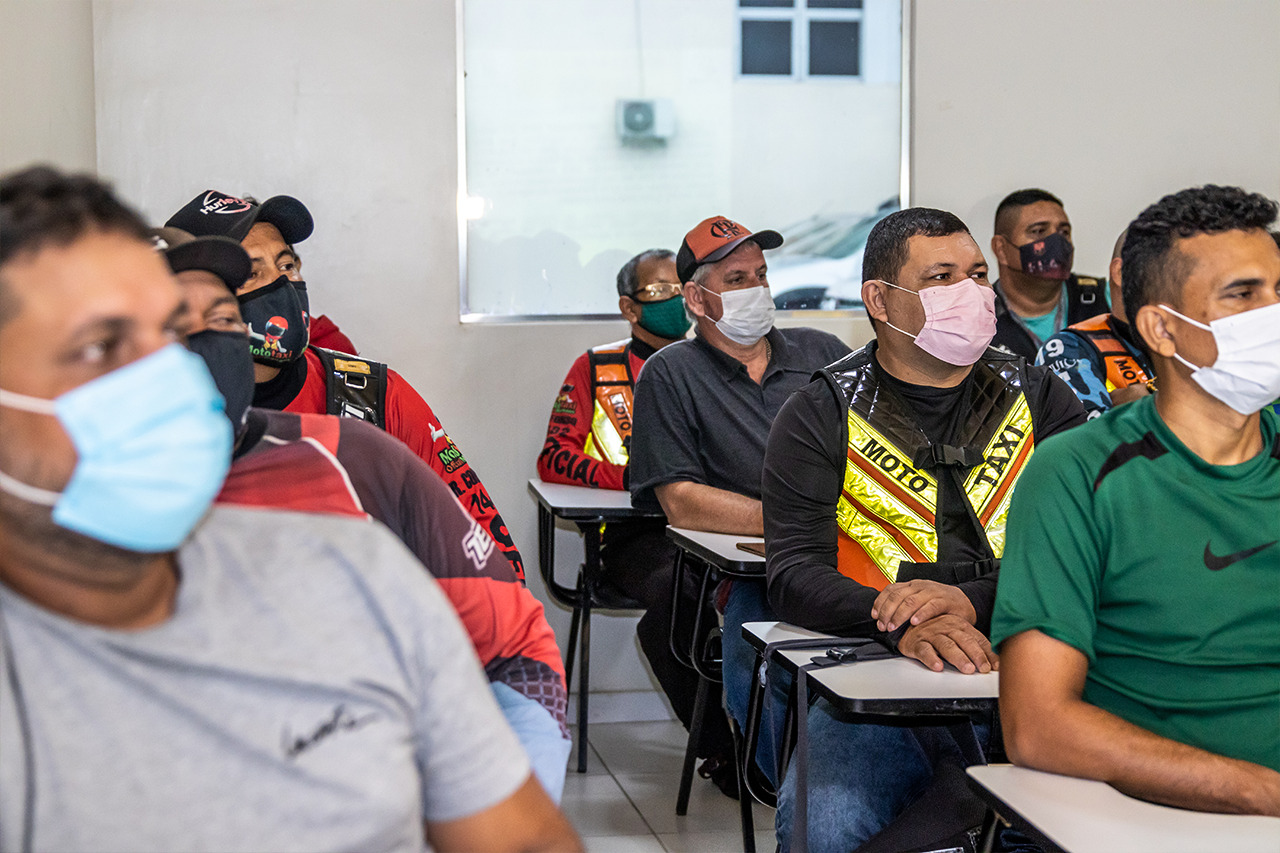 Protejo “Motociclista Legal” já beneficiou mais de 170 mototaxistas em Manaus