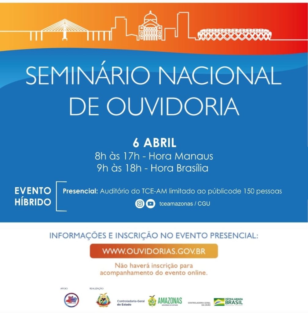 Seminário nacional de ouvidoria