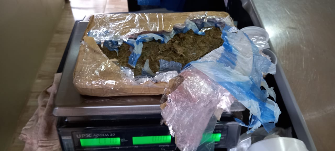 Homem é preso em flagrante por tráfico intermunicipal de drogas