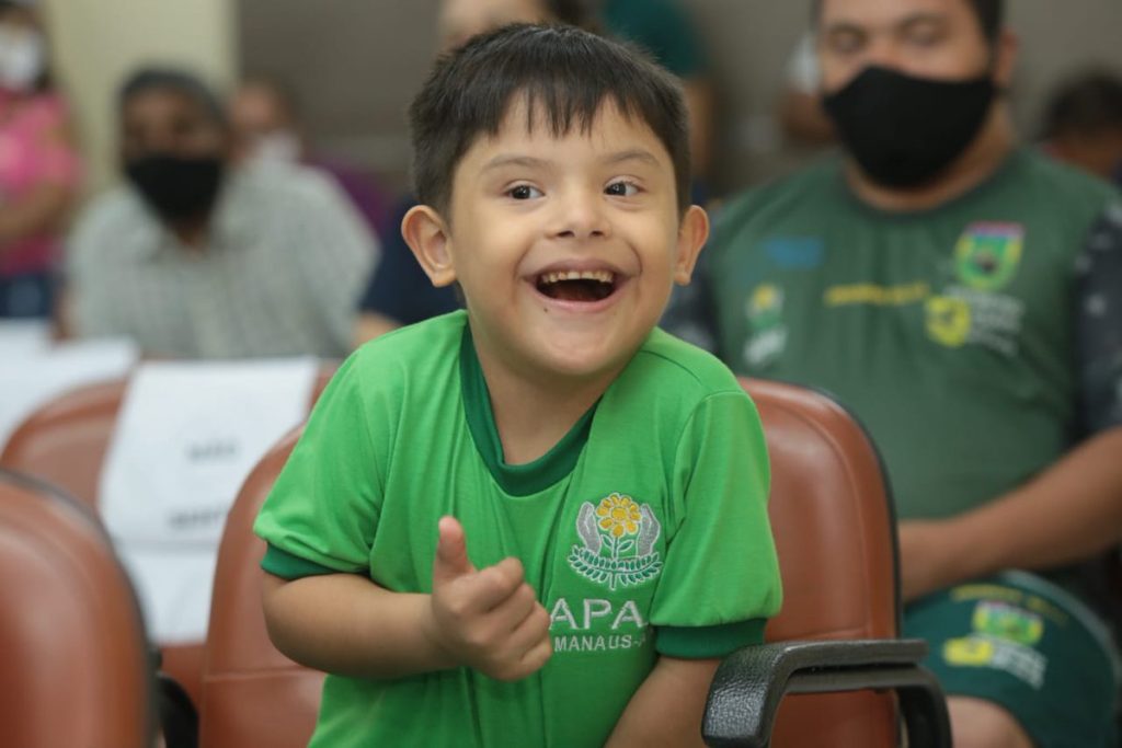 A Apae atende cerca de 300 crianças com Síndrome de Down