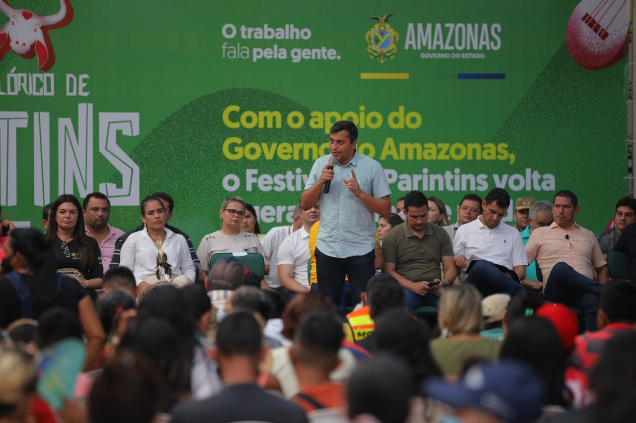 No Baixo Amazonas, Wilson Lima acompanha ações de turismo durante o Festival de Parintins
