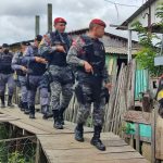 Policiais militares de Parintins