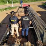 Madeira ilegal apreendida