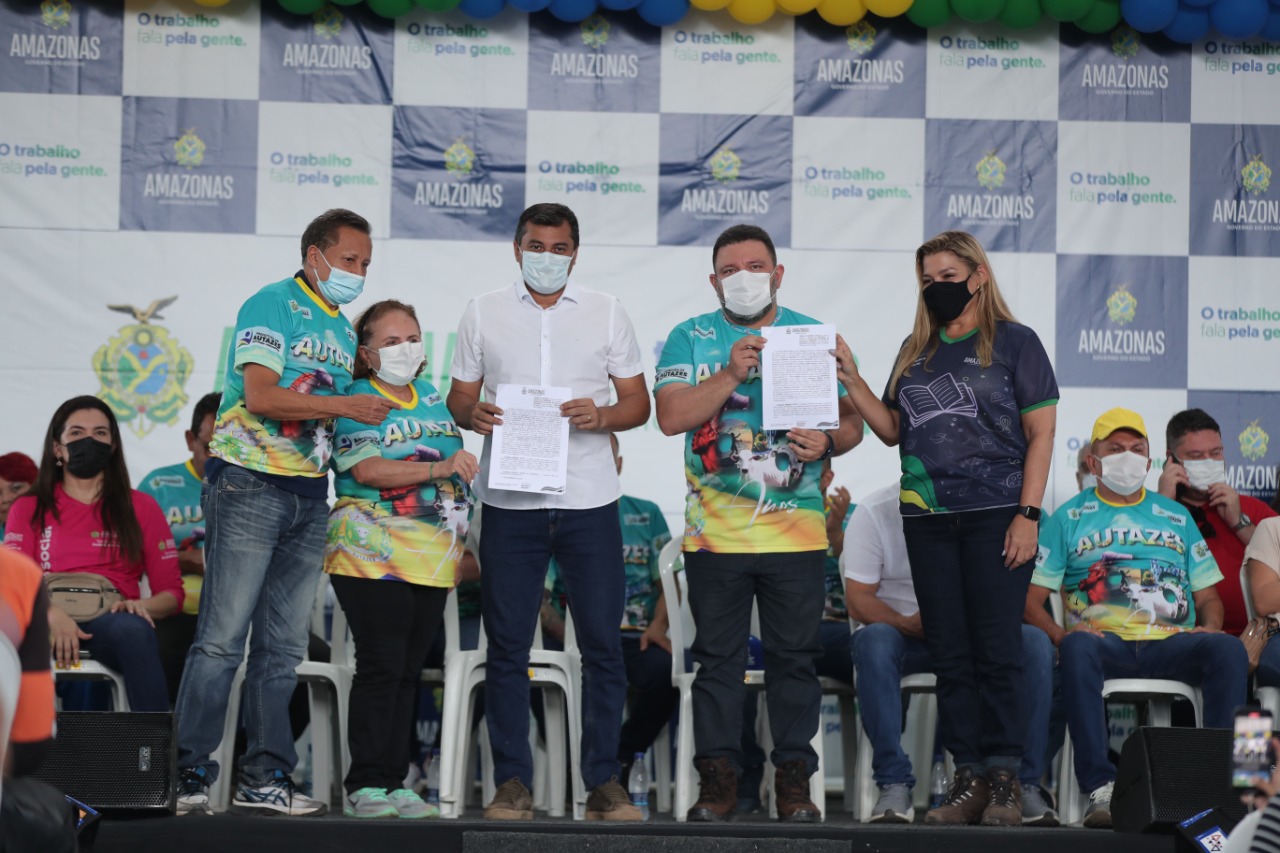 Em Autazes, Wilson Lima inaugura ramais e anuncia investimentos de cerca de R$ 28 milhões