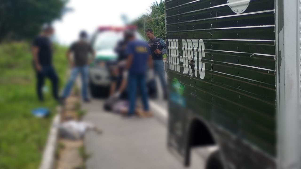 Homem é morto a pauladas após assaltar ônibus em Manaus