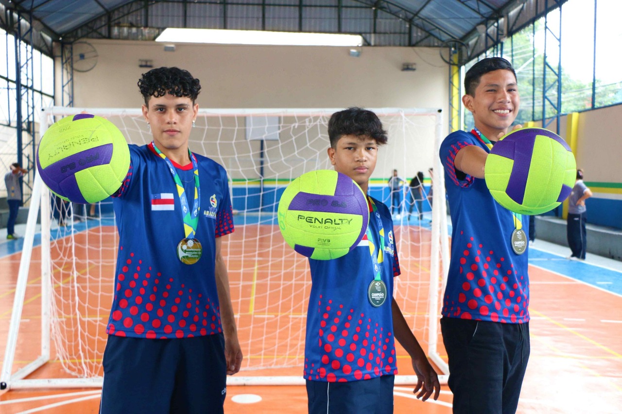 Medalhistas da Seleção Amazonense de Vôlei