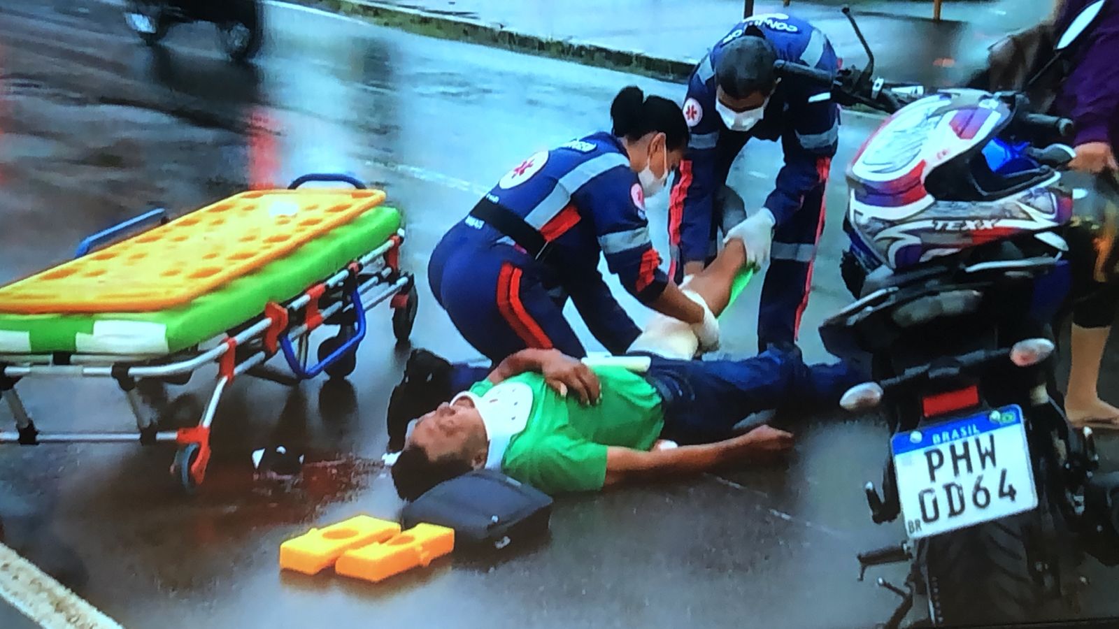 Atropelamentos e colisões deixam feridos em avenidas de Manaus