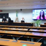 Representante do Observatório Nacional da Mulher na Política Carla Rodrigues.