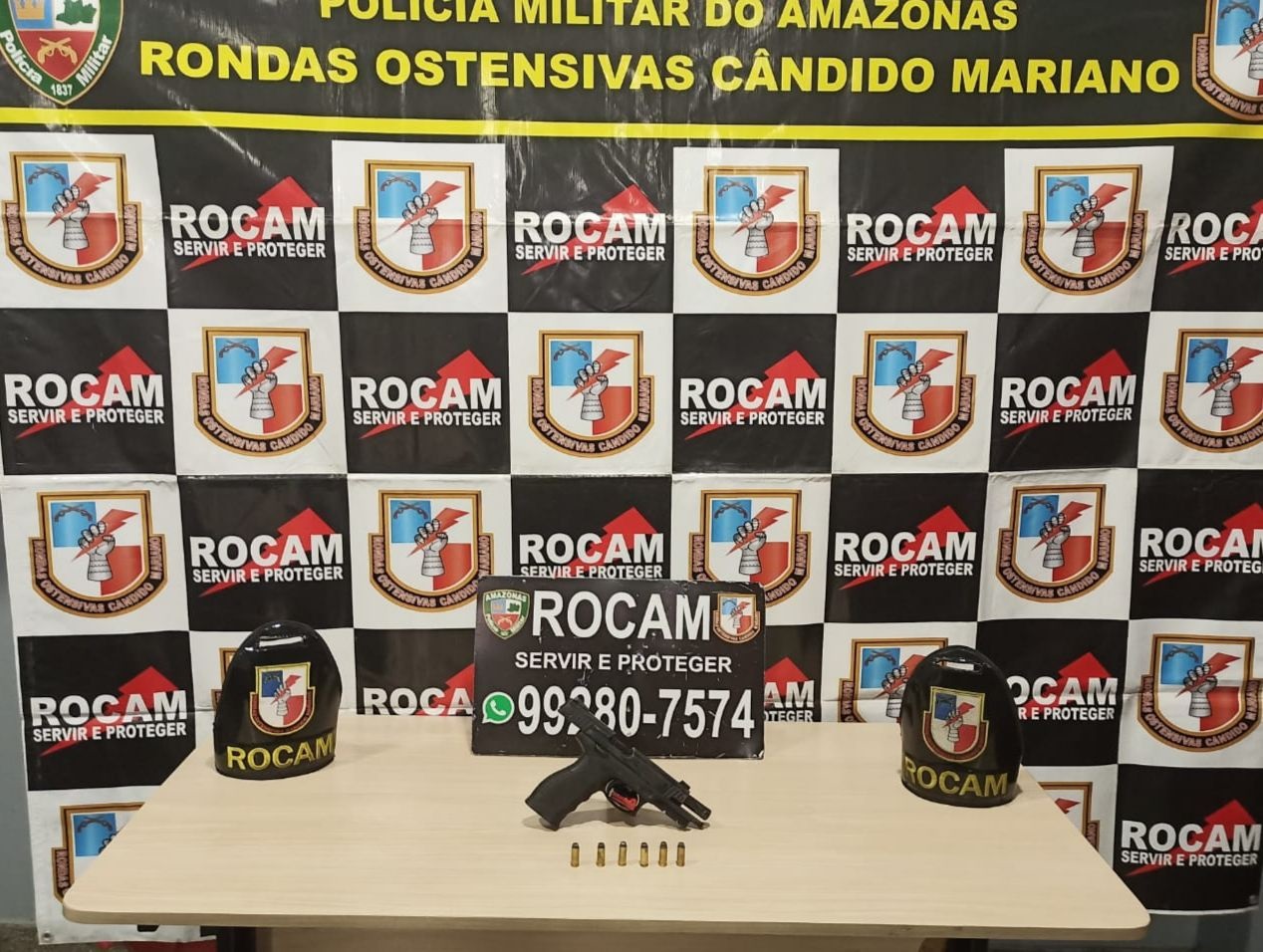Homem é preso por porte ilegal de arma de fogo na Zona Norte de Manaus