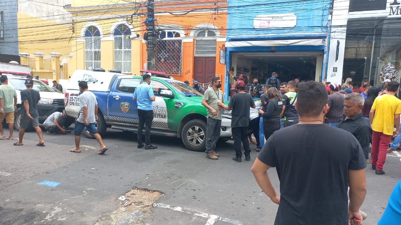 “Diabão” é executado por justiceiro durante assalto no Centro de Manaus