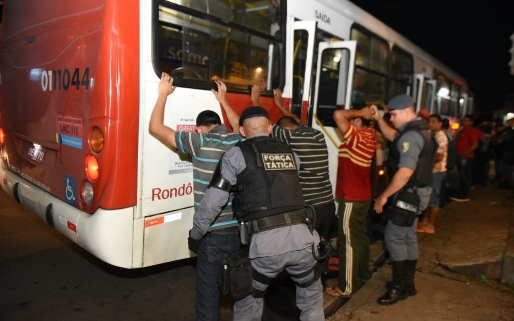 Ações de policiamento na capital e interior