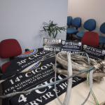 fios de cobre roubados