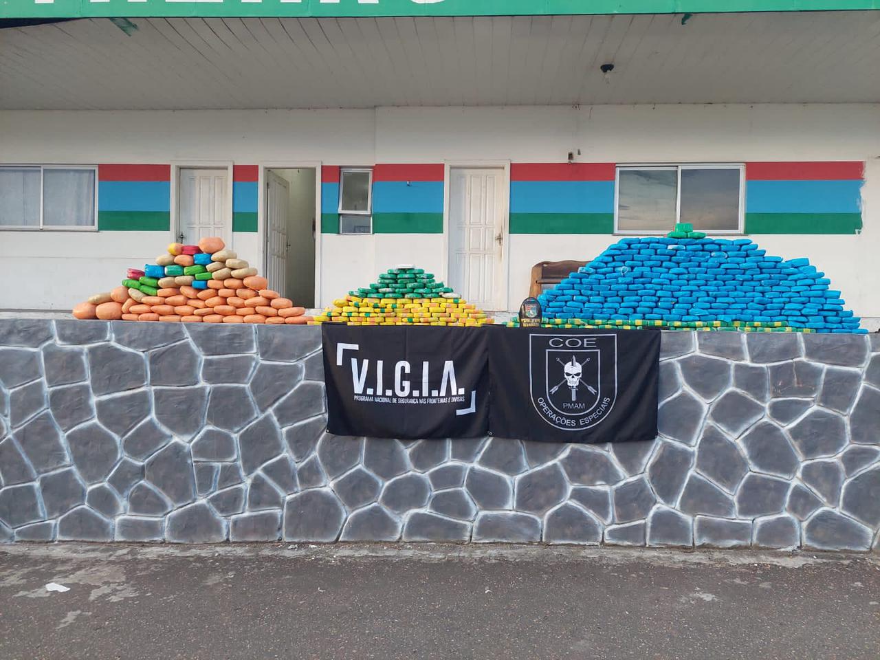 Mais de 400 quilos de drogas são apreendidos no município de Alvarães