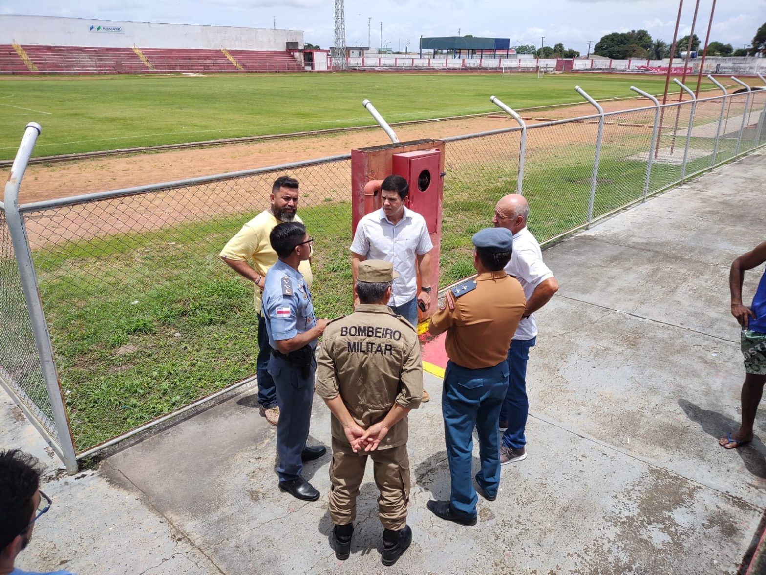 Reunião para alinhar segurança