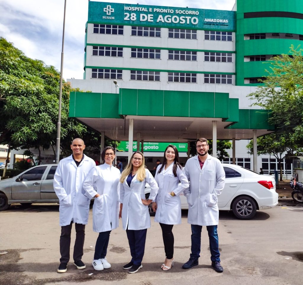 Fisioterapeutas do HPS 28 de Agosto