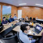 Reunião virtual com o Grupo Técnico (GTEC) do Ministério da Economia.