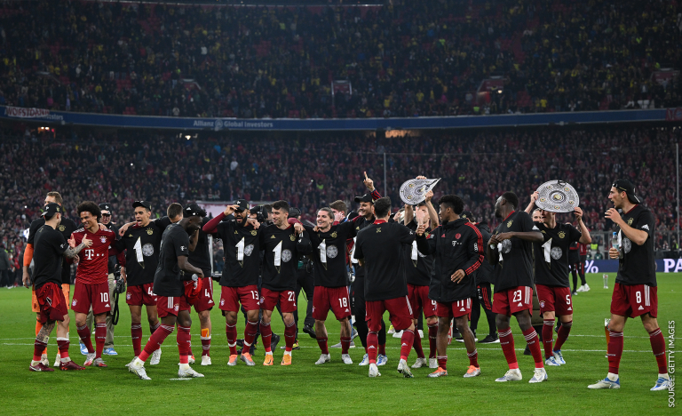 Bayern é campeão alemão após tropeço do Borussia Dortmund e mantém