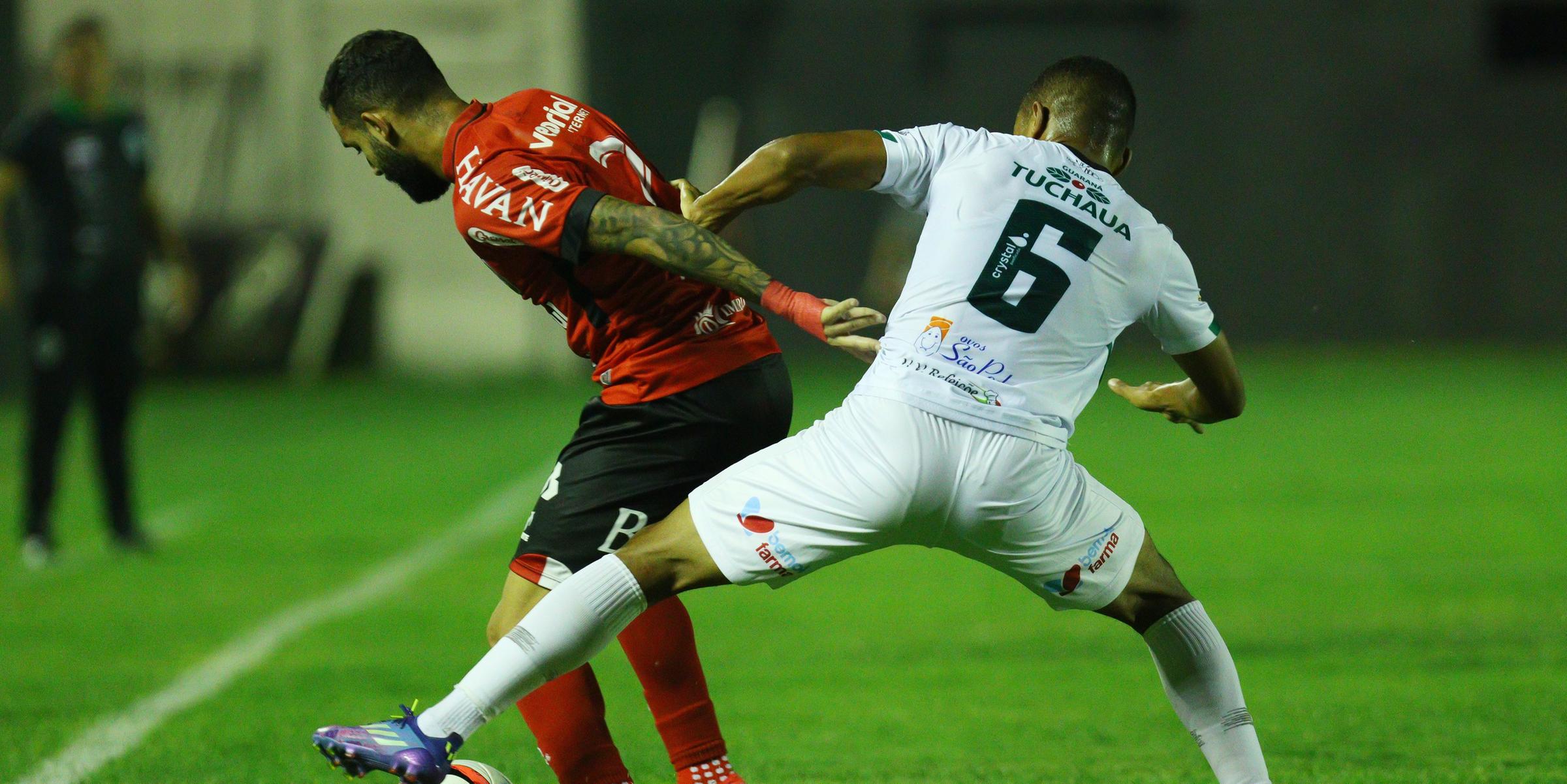 Brasil buscou empate no fim do jogo contra o Manaus | Foto: Volmer Perez / Brasil / Divulgação / CP