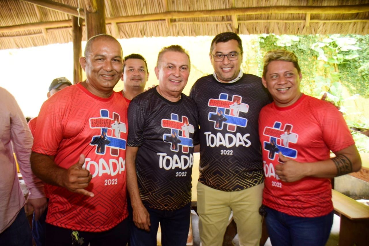 Governador Wilson Lima e Sabá Reis curtem juntos o #Toadas