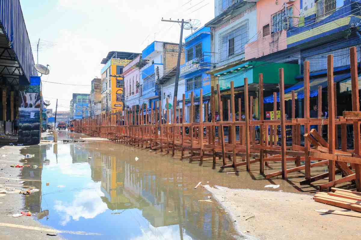 Novo alerta de cheias reduz previsão de cota máxima para o Rio Negro