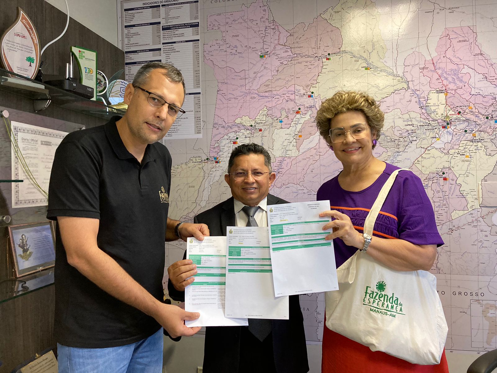 Sinésio Campos destina R$ 500 mil à Fazenda da Esperança do AM