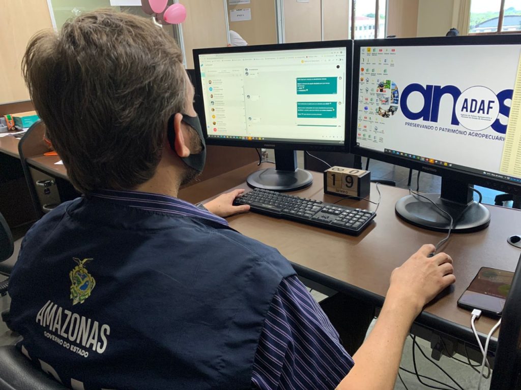 Atendimento remoto da Adaf