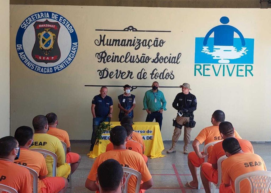 curso na Unidade Prisional de Itacoatiara