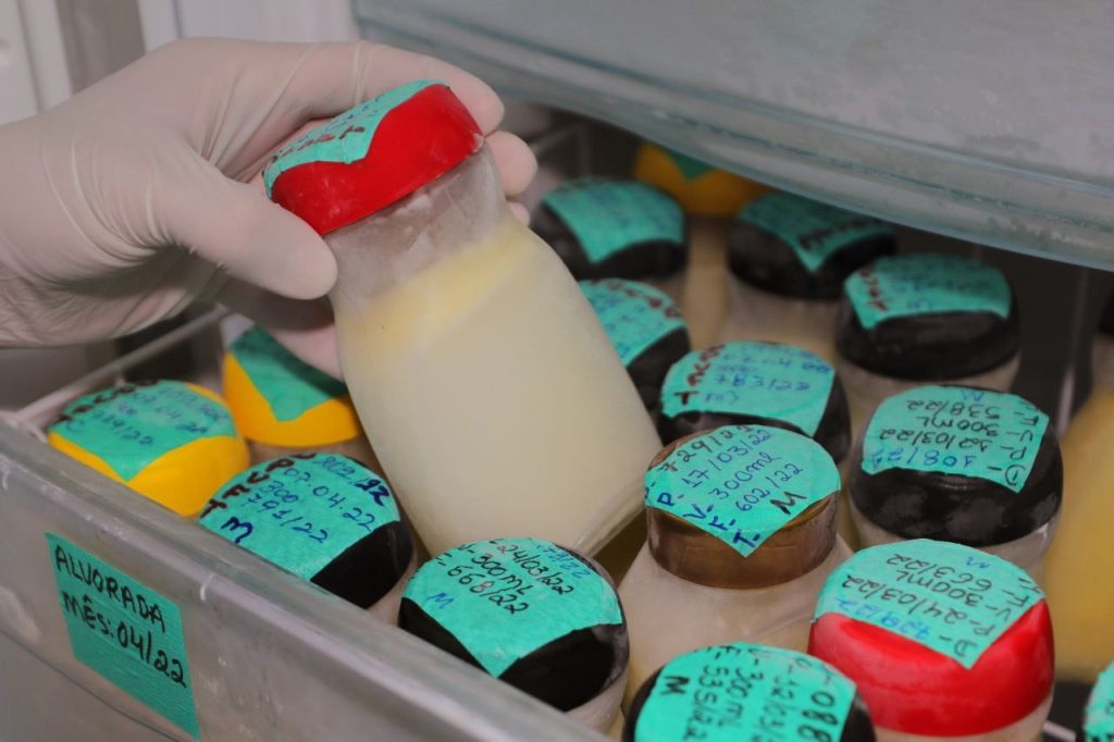 Doação de leite materno