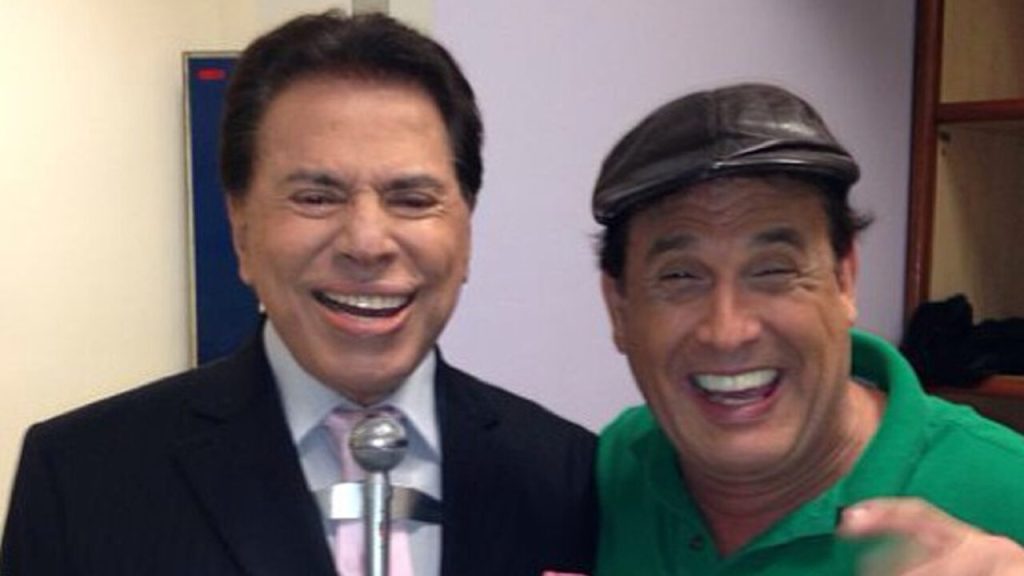 Sérgio Mallandro e Silvio Santos