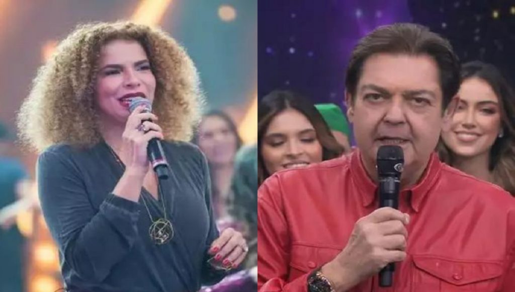 Vanessa da Mata e Faustão