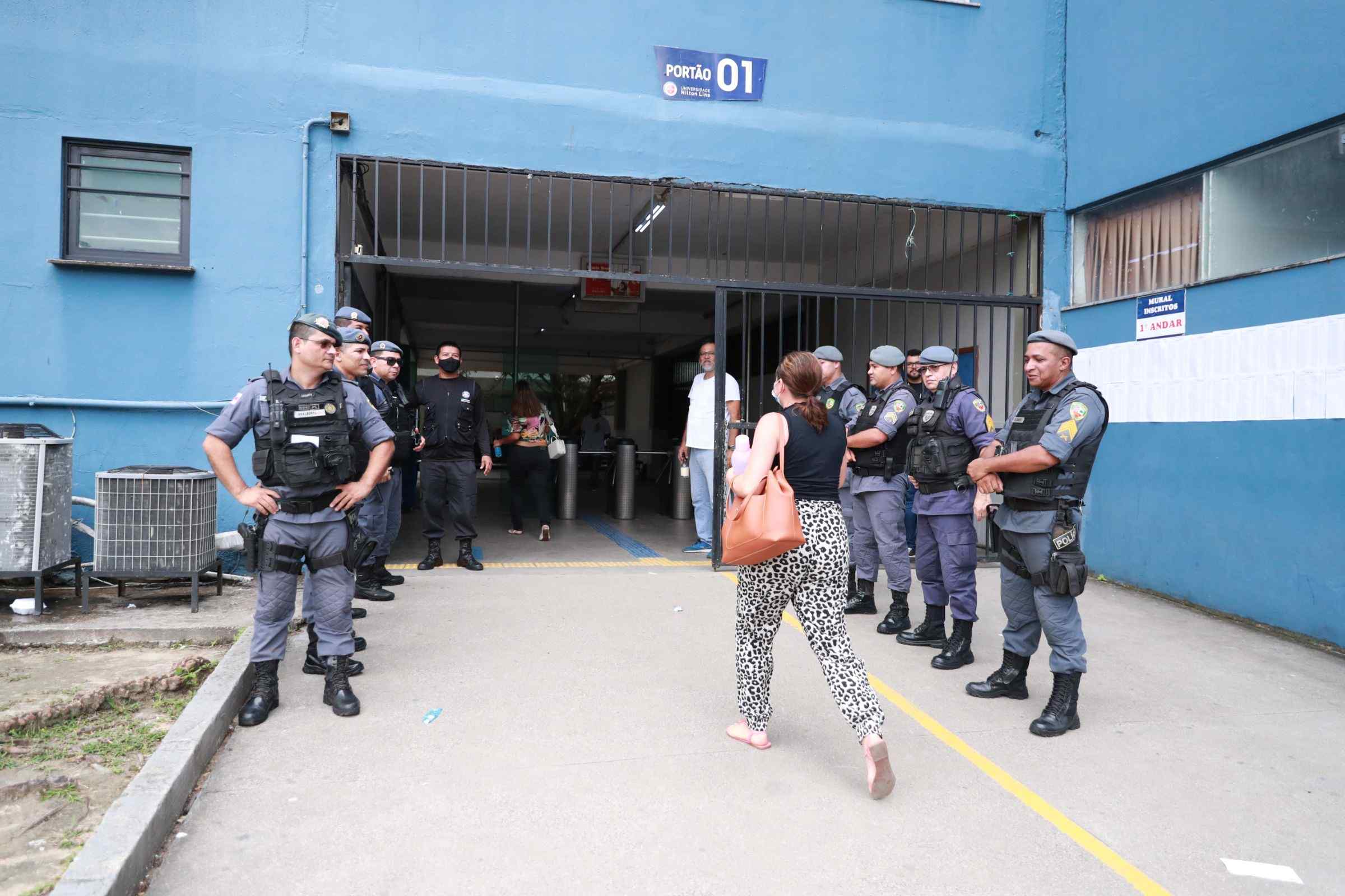 Segunda etapa do concurso da Polícia Militar foi realizada neste domingo (12)