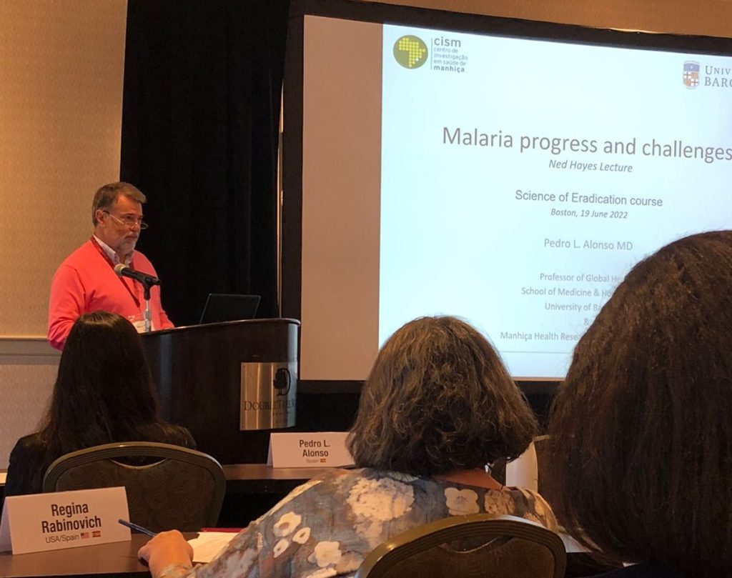 curso de erradicação da malária