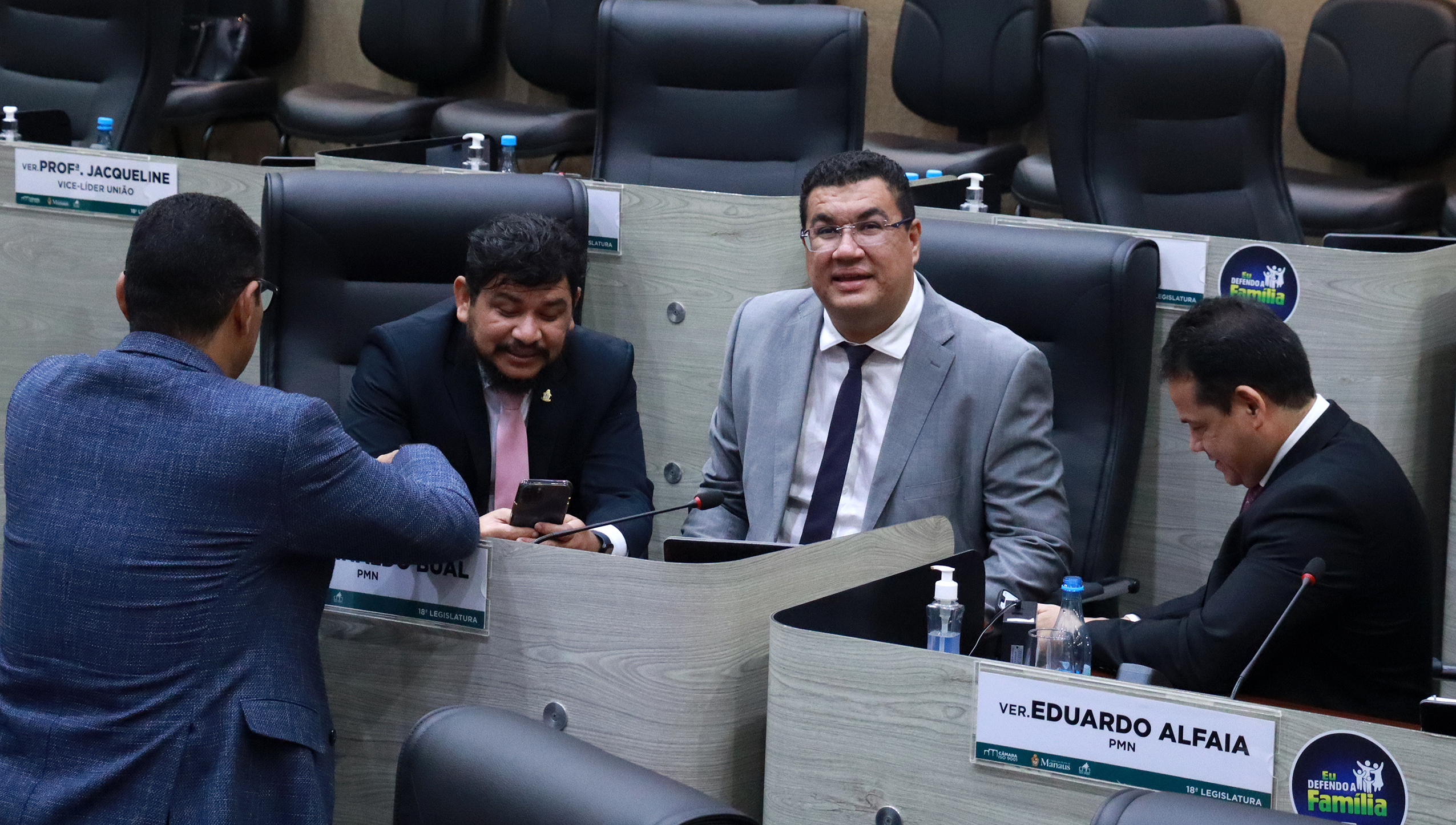 Secretário de comunicação Israel Conte visita Câmara Municipal de Manaus