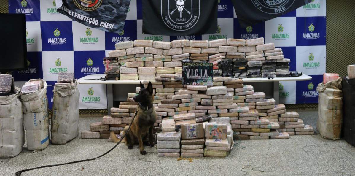 Operação apreende mais de 700 quilos de drogas na calha do Rio Negro