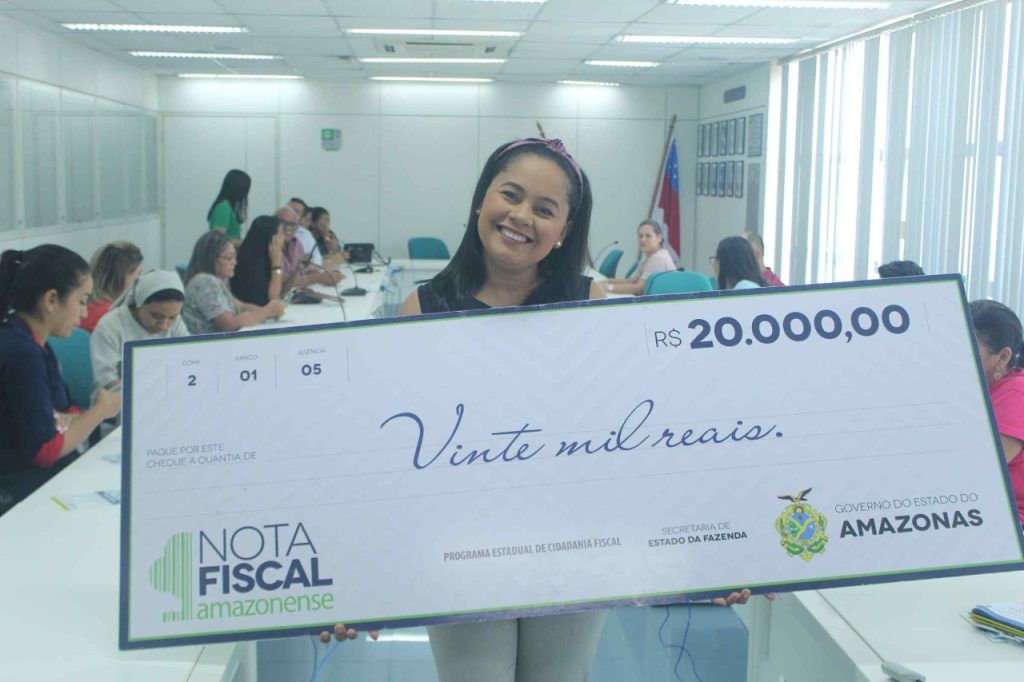 sorteio da Nota Fiscal Amazonense