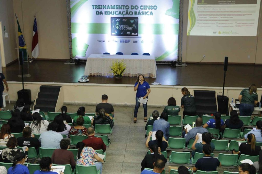 treinamento do Censo da Educação Básica