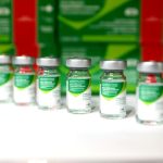 vacinação contra influenza e sarampo