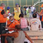 Famílias atingidas pelo incêndio