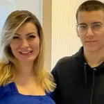 Andressa Urach e Filho