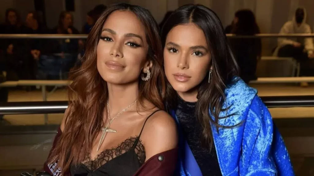 Anitta e Bruna Marquezine