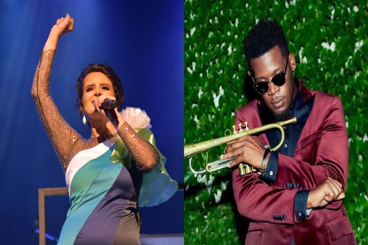 Karine Aguiar e trompetista Keyon Harrold se apresentam no Teatro Amazonas
