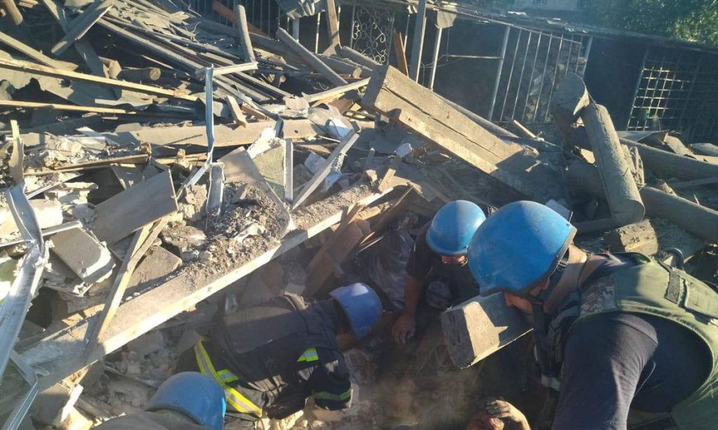 Ataque russo na Ucrânia