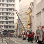 Incêndio no centro de São Paulo