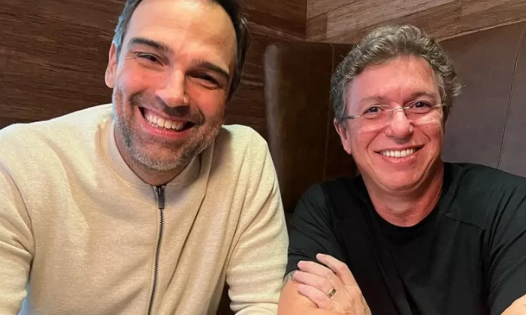 Boninho e Tadeu Schmidt