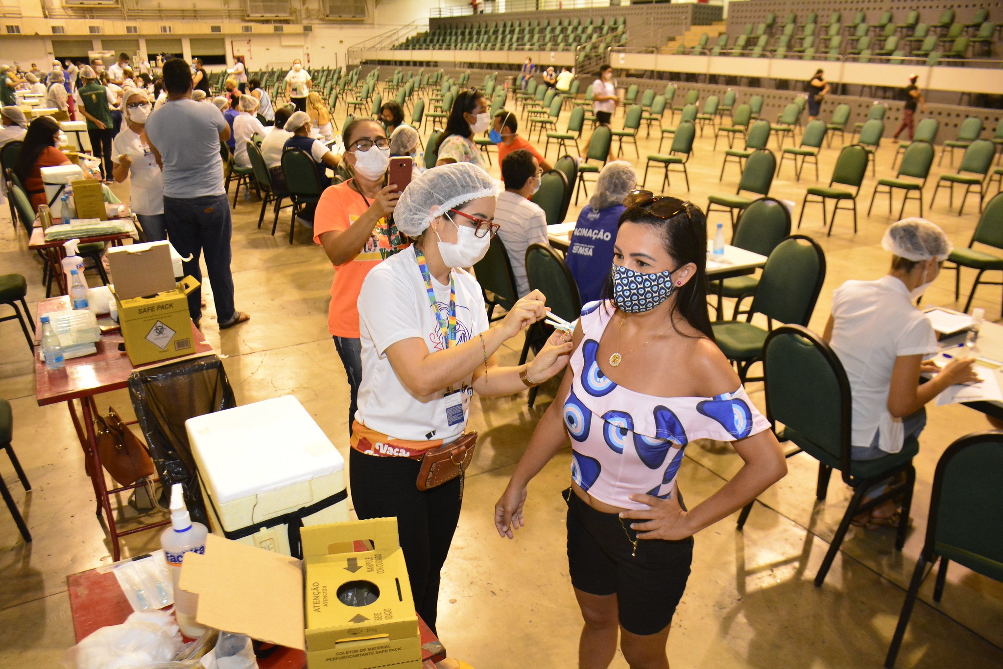 Studio 5 volta a ser ponto de vacinação contra Covid-19 a partir desta sexta-feira (1º)